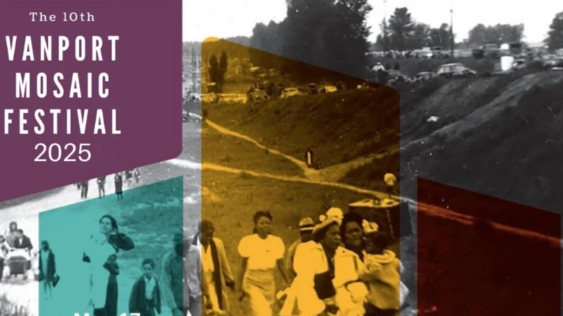 Promotional Image for the 10th Annual Vanport Mosaic Festival 2025