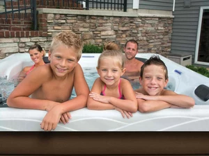 photo of Kids in Hot Tub