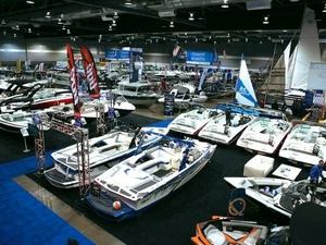 Boat Show show floor